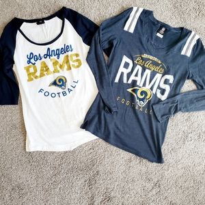 LA Rams womens tops bundle